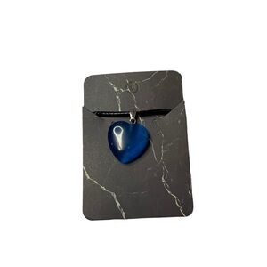 Crystal heart necklace